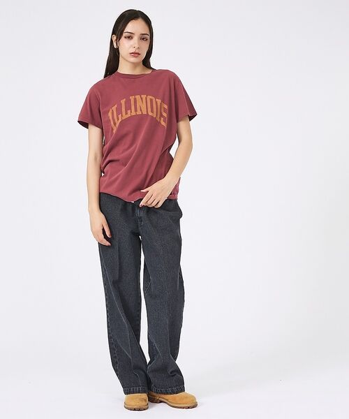 Rouge vif la cle / ルージュ・ヴィフ ラクレ Tシャツ | 【REMI RELIEF / レミレリーフ】LW加工/ロゴT/ILLNOIS【予 | 詳細14