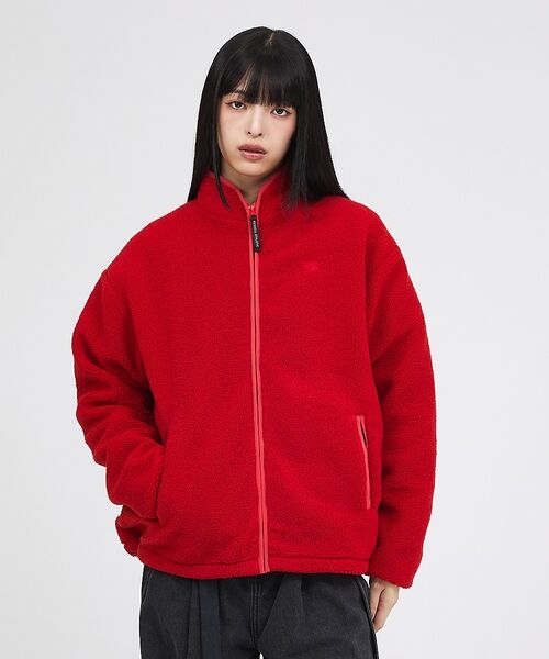Rouge vif la cle / ルージュ・ヴィフ ラクレ パーカー | 【RUSSELL ATHLETIC/ラッセル アスレチック】シープボアジップジャ | 詳細6