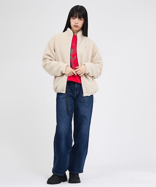 Rouge vif la cle / ルージュ・ヴィフ ラクレ パーカー | 【RUSSELL ATHLETIC/ラッセル アスレチック】シープボアジップジャ | 詳細8