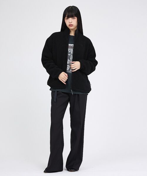 Rouge vif la cle / ルージュ・ヴィフ ラクレ パーカー | 【RUSSELL ATHLETIC/ラッセル アスレチック】シープボアジップジャ | 詳細12