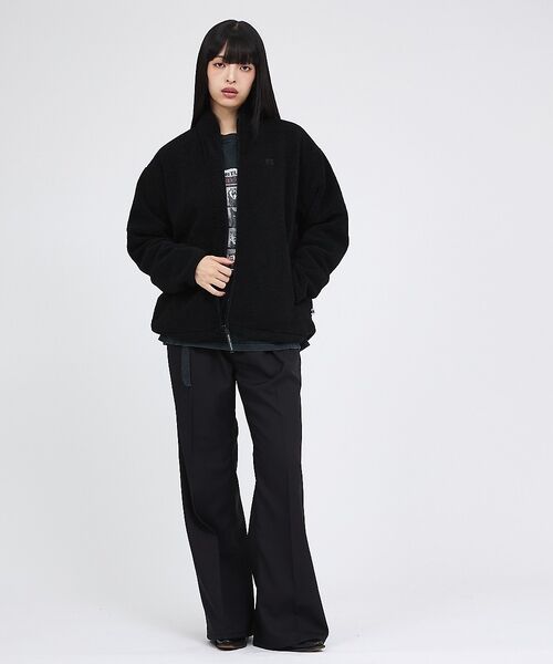 Rouge vif la cle / ルージュ・ヴィフ ラクレ パーカー | 【RUSSELL ATHLETIC/ラッセル アスレチック】シープボアジップジャ | 詳細13