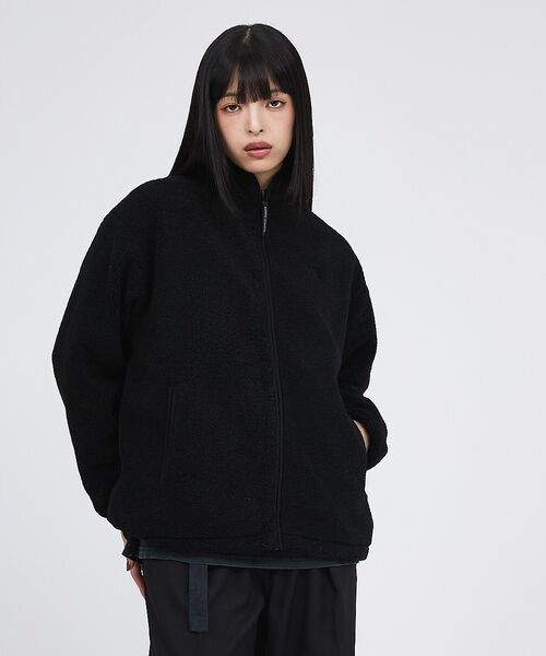 Rouge vif la cle / ルージュ・ヴィフ ラクレ パーカー | 【RUSSELL ATHLETIC/ラッセル アスレチック】シープボアジップジャ | 詳細17