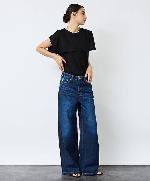 Rouge vif la cle / ルージュ・ヴィフ ラクレ デニムパンツ | 【SOMETHING/サムシング】LISA ワイド デニムパンツ/ 【WEB限定 | 詳細5