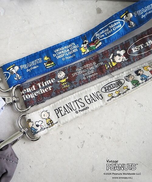 Rouge vif la cle / ルージュ・ヴィフ ラクレ エコバッグ | 【PEANUTS/ピーナッツ】ストラップ付ショッパーバッグ/スヌーピー/エコバッ | 詳細11