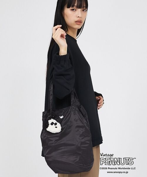 Rouge vif la cle / ルージュ・ヴィフ ラクレ エコバッグ | 【PEANUTS/ピーナッツ】チャームインバッグS/スヌーピー/エコバック/トー | 詳細12