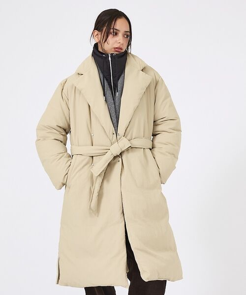 Rouge vif la cle / ルージュ・ヴィフ ラクレ ダウンジャケット・ベスト | 【KWD/ケーダブルディー】ダウンコート/DOWN COAT/アウター/ロング丈 | 詳細4