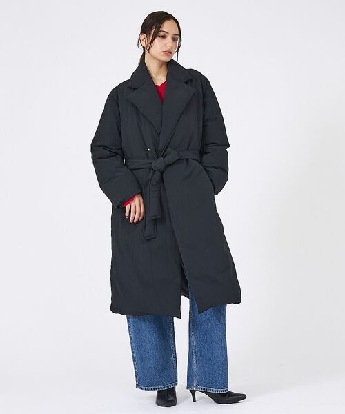 Rouge vif la cle / ルージュ・ヴィフ ラクレ ダウンジャケット・ベスト | 【KWD/ケーダブルディー】ダウンコート/DOWN COAT/アウター/ロング丈 | 詳細7