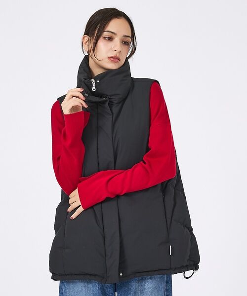 Rouge vif la cle / ルージュ・ヴィフ ラクレ ダウンジャケット・ベスト | 【KWD/ケーダブルディー】スタンドカラーダウンベスト/STAND COLLAR | 詳細1