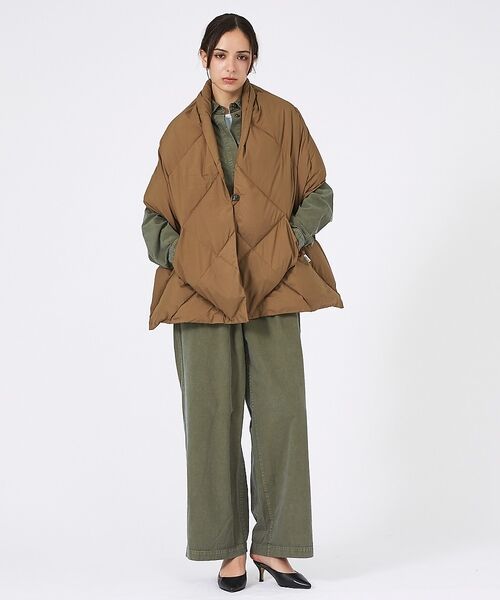 Rouge vif la cle / ルージュ・ヴィフ ラクレ マフラー・ショール・スヌード・ストール | 【KWD/ケーダブルディー】ダウンスカーフ/DOWN SHAWL/ダウン/羽織り | 詳細6