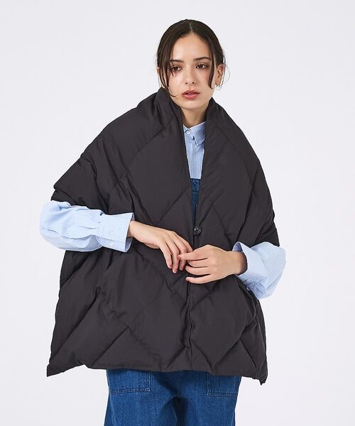 Rouge vif la cle / ルージュ・ヴィフ ラクレ マフラー・ショール・スヌード・ストール | 【KWD/ケーダブルディー】ダウンスカーフ/DOWN SHAWL/ダウン/羽織り | 詳細9