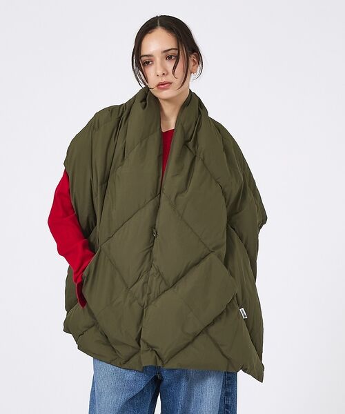 Rouge vif la cle / ルージュ・ヴィフ ラクレ マフラー・ショール・スヌード・ストール | 【KWD/ケーダブルディー】ダウンスカーフ/DOWN SHAWL/ダウン/羽織り | 詳細22