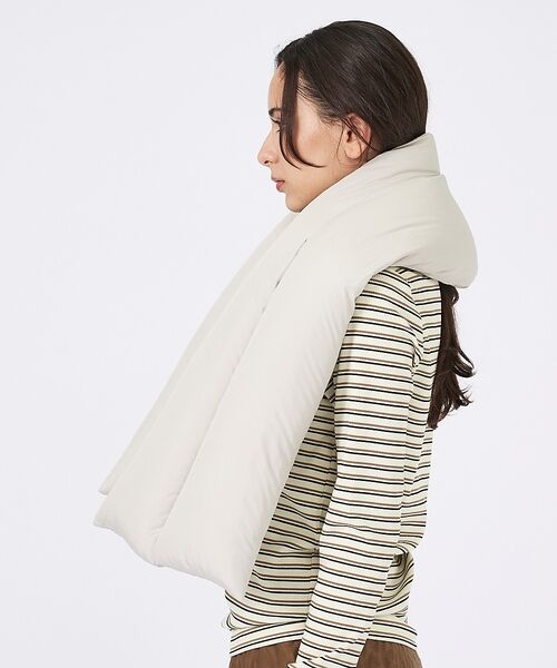 Rouge vif la cle / ルージュ・ヴィフ ラクレ マフラー・ショール・スヌード・ストール | 【KWD/ケーダブルディー】ダウンスカーフ/DOWN SCARF/ダウン/防寒/ | 詳細5