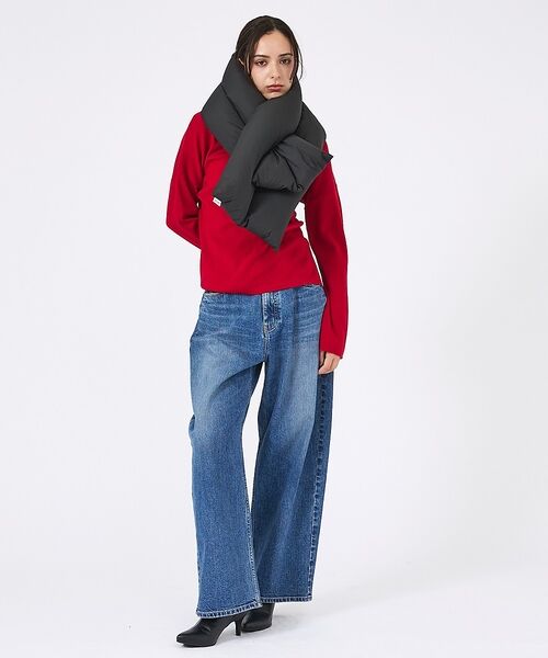 Rouge vif la cle / ルージュ・ヴィフ ラクレ マフラー・ショール・スヌード・ストール | 【KWD/ケーダブルディー】ダウンスカーフ/DOWN SCARF/ダウン/防寒/ | 詳細11