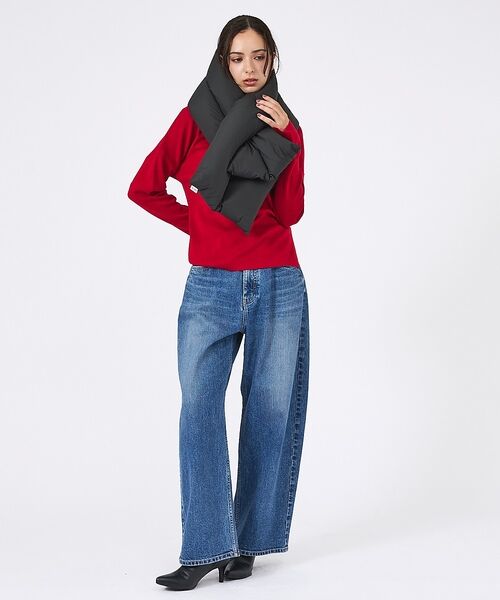 Rouge vif la cle / ルージュ・ヴィフ ラクレ マフラー・ショール・スヌード・ストール | 【KWD/ケーダブルディー】ダウンスカーフ/DOWN SCARF/ダウン/防寒/ | 詳細12