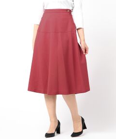 Rouge vif la cle / ルージュ・ヴィフ ラクレ ミニ・ひざ丈スカート | 【店舗別注】切替フレアスカート