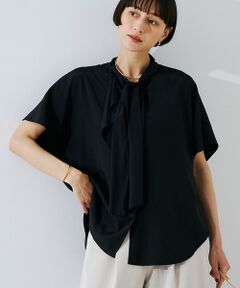 Rouge vif la cle / ルージュ・ヴィフ ラクレ シャツ・ブラウス | ボウタイドルマンブラウス【予約】