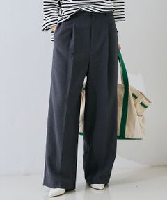 Rouge vif la cle / ルージュ・ヴィフ ラクレ パンツ | トロワイドイージワンタックパンツ