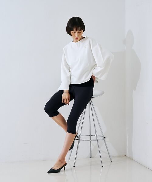Rouge vif la cle / ルージュ・ヴィフ ラクレ スウェット | 【IRONING/アイロニング】ロゴショート丈スウェット/スエット logo a | 詳細7