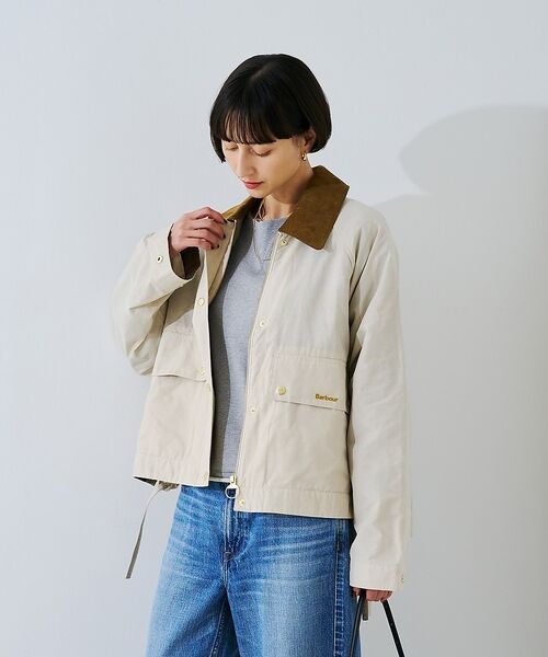 Rouge vif la cle / ルージュ・ヴィフ ラクレ ブルゾン | 【Barbour/バブアー】 シャワープルーフショート丈ジャケット / ブルゾン | 詳細1