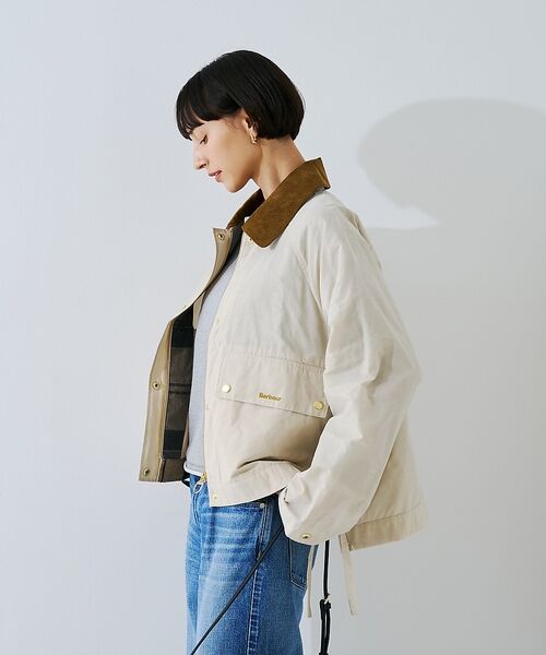 Rouge vif la cle / ルージュ・ヴィフ ラクレ ブルゾン | 【Barbour/バブアー】 シャワープルーフショート丈ジャケット / ブルゾン | 詳細2