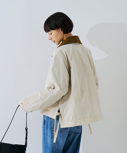 Rouge vif la cle / ルージュ・ヴィフ ラクレ ブルゾン | 【Barbour/バブアー】 シャワープルーフショート丈ジャケット / ブルゾン | 詳細3