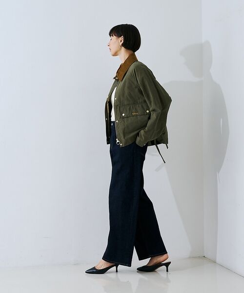 Rouge vif la cle / ルージュ・ヴィフ ラクレ ブルゾン | 【Barbour/バブアー】 シャワープルーフショート丈ジャケット / ブルゾン | 詳細21