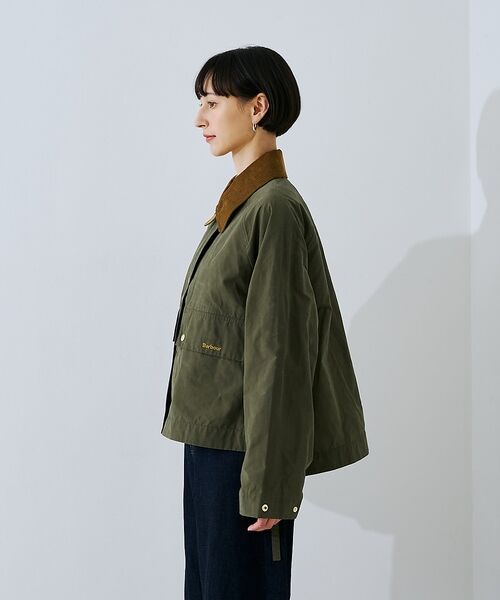 Rouge vif la cle / ルージュ・ヴィフ ラクレ ブルゾン | 【Barbour/バブアー】 シャワープルーフショート丈ジャケット / ブルゾン | 詳細24