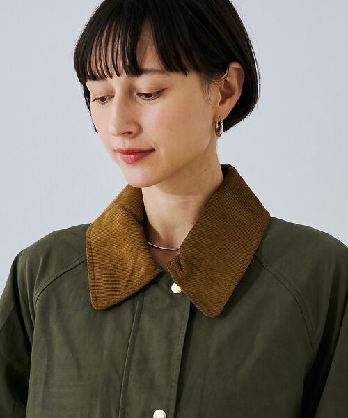 Rouge vif la cle / ルージュ・ヴィフ ラクレ ブルゾン | 【Barbour/バブアー】 シャワープルーフショート丈ジャケット / ブルゾン | 詳細26