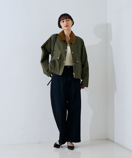 Rouge vif la cle / ルージュ・ヴィフ ラクレ ブルゾン | 【Barbour/バブアー】 シャワープルーフショート丈ジャケット / ブルゾン | 詳細17