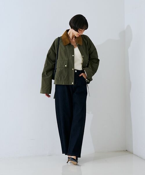 Rouge vif la cle / ルージュ・ヴィフ ラクレ ブルゾン | 【Barbour/バブアー】 シャワープルーフショート丈ジャケット / ブルゾン | 詳細19