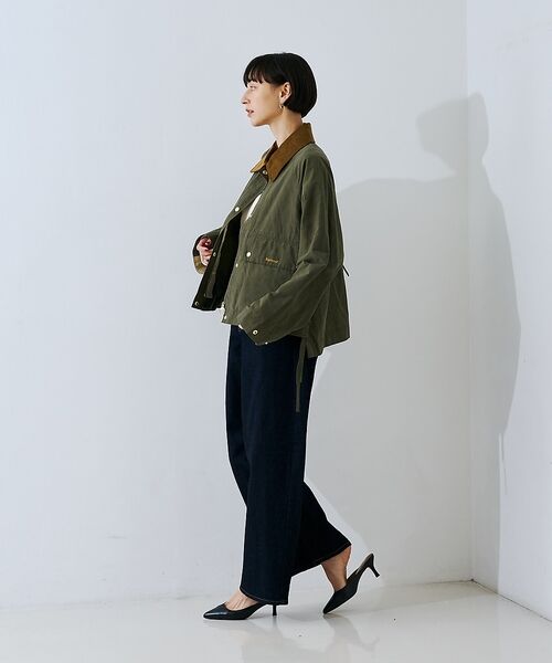 Rouge vif la cle / ルージュ・ヴィフ ラクレ ブルゾン | 【Barbour/バブアー】 シャワープルーフショート丈ジャケット / ブルゾン | 詳細20