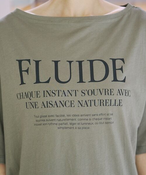 Rouge vif la cle / ルージュ・ヴィフ ラクレ Tシャツ | ドローコードシアーロゴTシャツ / ボートネック【予約】 | 詳細17