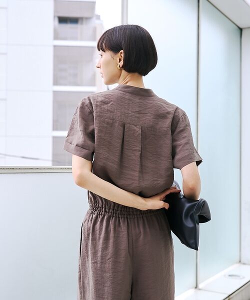 Rouge vif la cle / ルージュ・ヴィフ ラクレ サロペット・オールインワン | 【一部店舗 / WEB限定】Vネックレーヨンコンビネゾン / オールインワン / | 詳細18