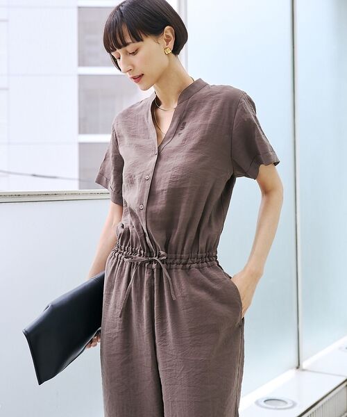 Rouge vif la cle / ルージュ・ヴィフ ラクレ サロペット・オールインワン | 【一部店舗 / WEB限定】Vネックレーヨンコンビネゾン / オールインワン / | 詳細19