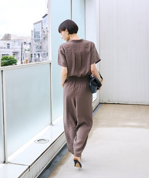 Rouge vif la cle / ルージュ・ヴィフ ラクレ サロペット・オールインワン | 【一部店舗 / WEB限定】Vネックレーヨンコンビネゾン / オールインワン / | 詳細7