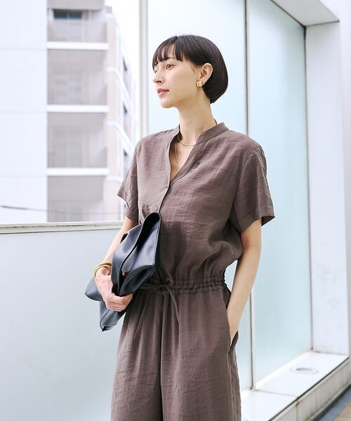 Rouge vif la cle / ルージュ・ヴィフ ラクレ サロペット・オールインワン | 【一部店舗 / WEB限定】Vネックレーヨンコンビネゾン / オールインワン / | 詳細8