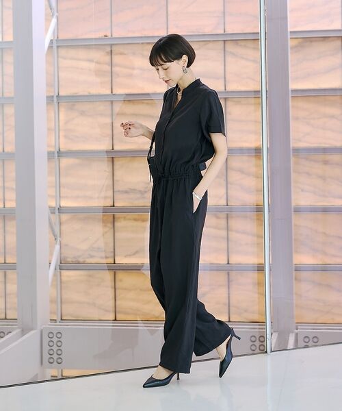 Rouge vif la cle / ルージュ・ヴィフ ラクレ サロペット・オールインワン | 【一部店舗 / WEB限定】Vネックレーヨンコンビネゾン / オールインワン / | 詳細17