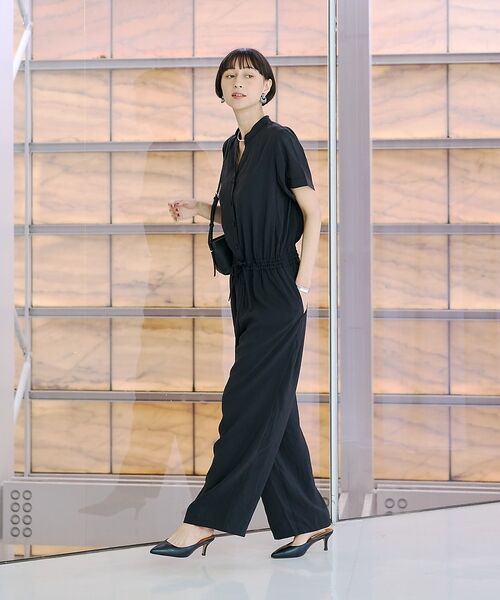 Rouge vif la cle / ルージュ・ヴィフ ラクレ サロペット・オールインワン | 【一部店舗 / WEB限定】Vネックレーヨンコンビネゾン / オールインワン / | 詳細19