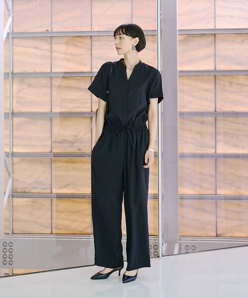 Rouge vif la cle / ルージュ・ヴィフ ラクレ サロペット・オールインワン | 【一部店舗 / WEB限定】Vネックレーヨンコンビネゾン / オールインワン / | 詳細21