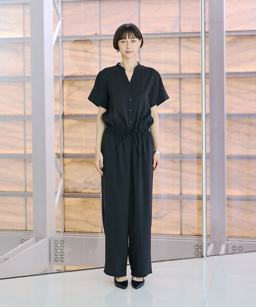 Rouge vif la cle / ルージュ・ヴィフ ラクレ サロペット・オールインワン | 【一部店舗 / WEB限定】Vネックレーヨンコンビネゾン / オールインワン / | 詳細23