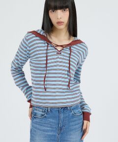 Rouge vif la cle / ルージュ・ヴィフ ラクレ Tシャツ | 【Robert P Miller | ロバート・ピー・ミラー】ヘンリーネックパー