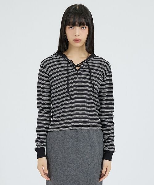 Rouge vif la cle / ルージュ・ヴィフ ラクレ Tシャツ | 【Robert P Miller | ロバート・ピー・ミラー】ヘンリーネックパー | 詳細6