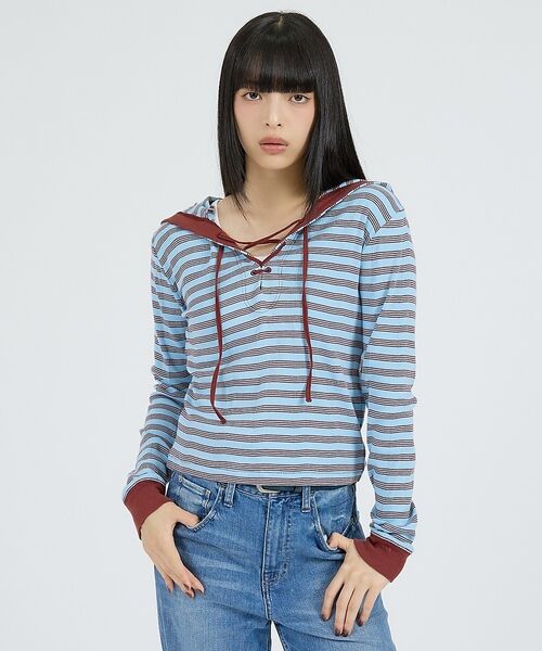 Rouge vif la cle / ルージュ・ヴィフ ラクレ Tシャツ | 【Robert P Miller | ロバート・ピー・ミラー】ヘンリーネックパー | 詳細21