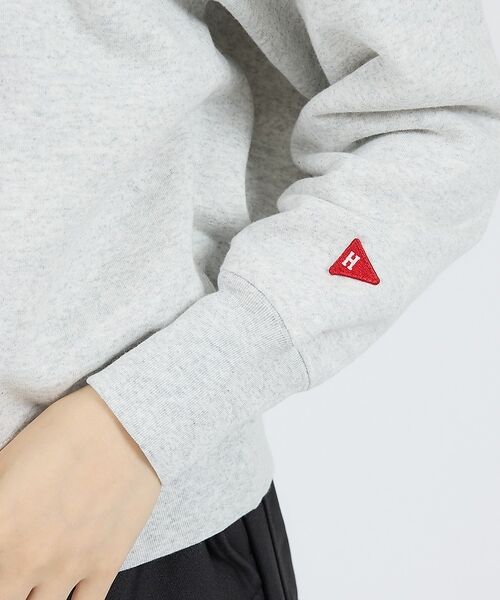 Rouge vif la cle / ルージュ・ヴィフ ラクレ スウェット | 【Healthknit/ヘルスニット】クラシックスウェット レースアップカラー長 | 詳細11