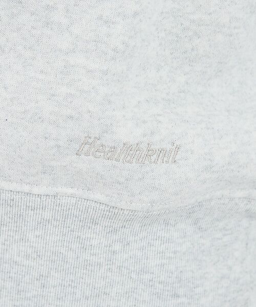 Rouge vif la cle / ルージュ・ヴィフ ラクレ スウェット | 【Healthknit/ヘルスニット】クラシックスウェット レースアップカラー長 | 詳細5