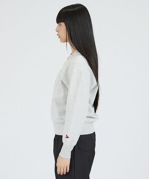 Rouge vif la cle / ルージュ・ヴィフ ラクレ スウェット | 【Healthknit/ヘルスニット】クラシックスウェット レースアップカラー長 | 詳細7