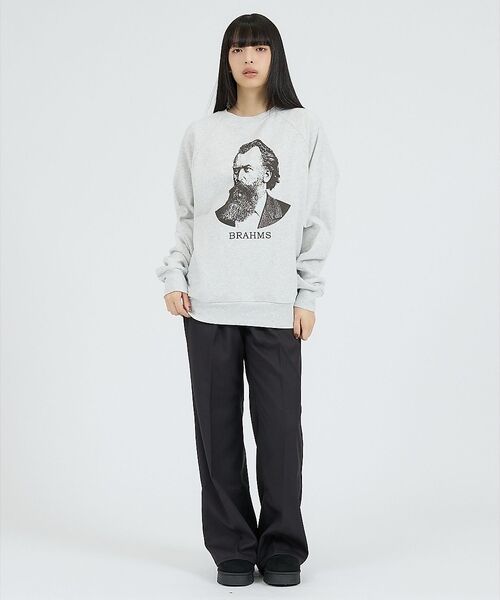 Rouge vif la cle / ルージュ・ヴィフ ラクレ スウェット | 【Healthknit/ヘルスニット】クラシックスウェット クルーネック長袖/ベ | 詳細6