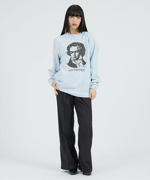 Rouge vif la cle / ルージュ・ヴィフ ラクレ スウェット | 【Healthknit/ヘルスニット】クラシックスウェット クルーネック長袖/ベ | 詳細7