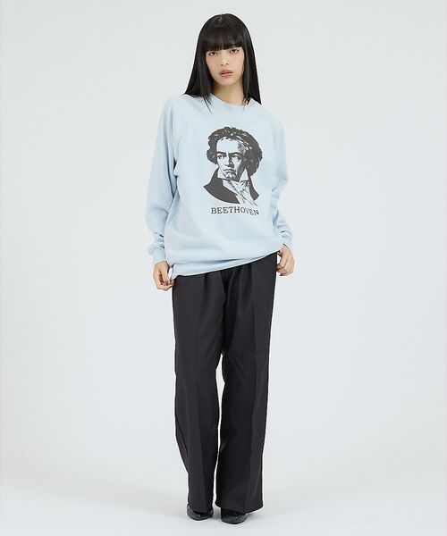Rouge vif la cle / ルージュ・ヴィフ ラクレ スウェット | 【Healthknit/ヘルスニット】クラシックスウェット クルーネック長袖/ベ | 詳細8