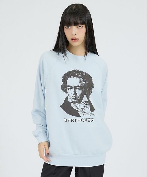 Rouge vif la cle / ルージュ・ヴィフ ラクレ スウェット | 【Healthknit/ヘルスニット】クラシックスウェット クルーネック長袖/ベ | 詳細9